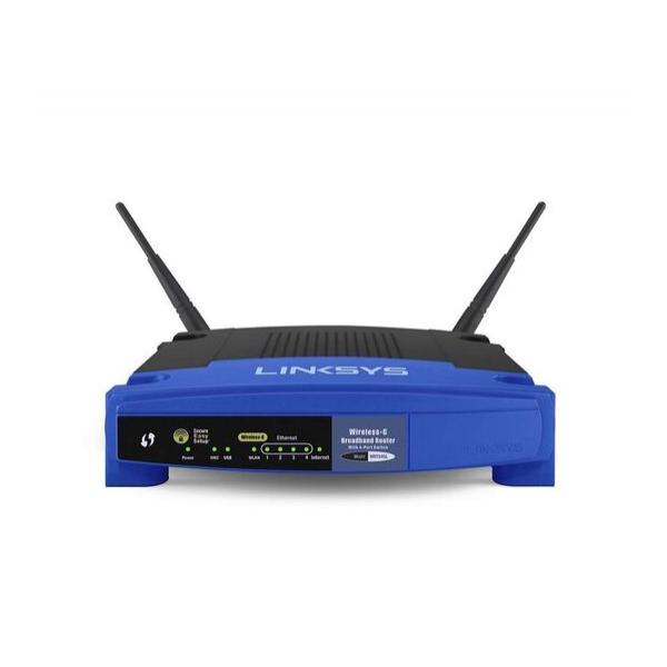 Беспроводной маршрутизатор Linksys WRT54GL 2.4 ГГц 54 Мб/с, WRT54GL-EU