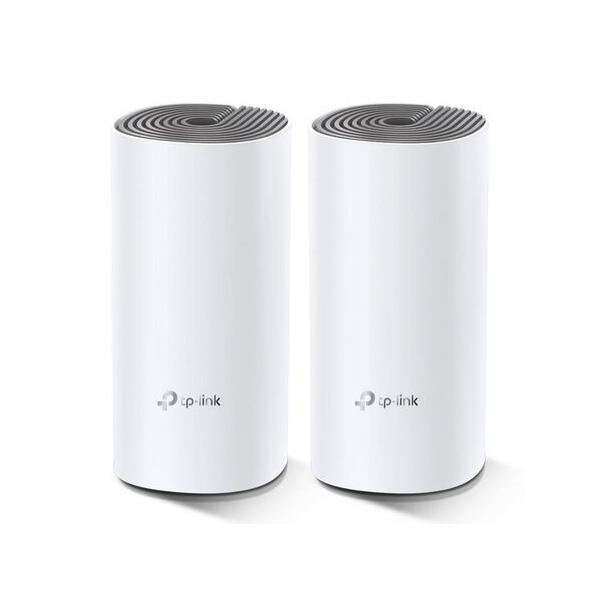 Беспроводной маршрутизатор TP-Link Deco E4 2.4/5 ГГц 867 Мб/с, Mesh (2-pack), Deco E4(2-pack)