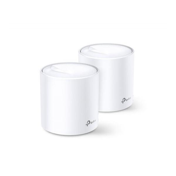 Беспроводной маршрутизатор TP-Link Deco X60 2.4/5 ГГц 2402 Мб/с, Mesh (2-pack), Deco X60(2-pack)