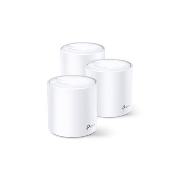 Беспроводной маршрутизатор TP-Link Deco X20 2.4/5 ГГц 1201 Мб/с, Mesh (3-pack), Deco X20(3-pack)