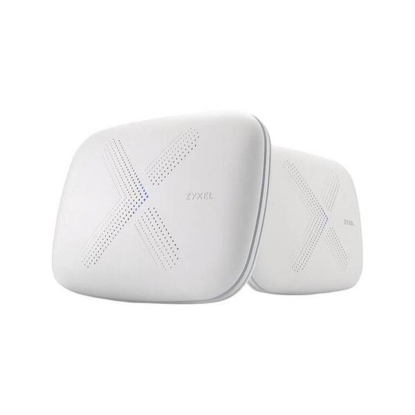 Беспроводной маршрутизатор ZyXEL Multy X 2.4/5 ГГц 866 Мб/с, Mesh (2-pack), WSQ50-EU0201F