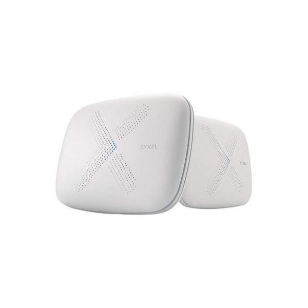 Беспроводной маршрутизатор ZyXEL Multy Plus 2.4/5 ГГц 1733 Мб/с, Mesh (2-pack), WSQ60-EU0201F