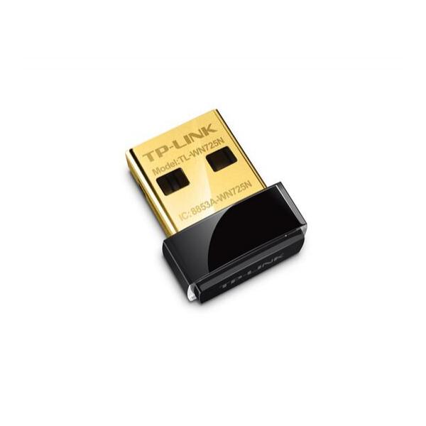 USB адаптер TP-Link IEEE 802.11 b/g/n 2.4 ГГц 150Мб/с USB 2.0, TL-WN725N