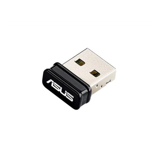 USB адаптер Asus IEEE 802.11 b/g/n 2.4 ГГц 150Мб/с USB 2.0, USB-N10 Nano