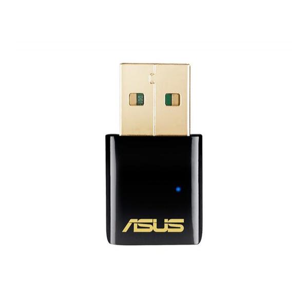 USB адаптер Asus IEEE 802.11 a/b/g/n/ac 2.4/5 ГГц 433Мб/с USB 2.0, USB-AC51