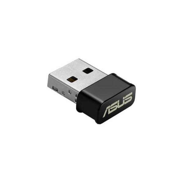 USB адаптер Asus IEEE 802.11 a/b/g/n/ac 2.4/5 ГГц 867Мб/с USB 2.0, USB-AC53 NANO