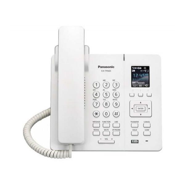 IP-телефон Panasonic KX-TPA65 SIP Белый, KX-TPA65RU