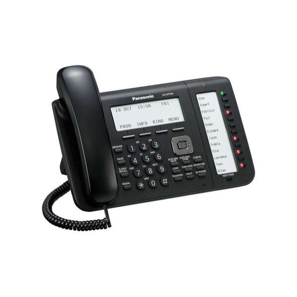 IP-телефон Panasonic KX-NT556 MGCP Чёрный, KX-NT556RU-B