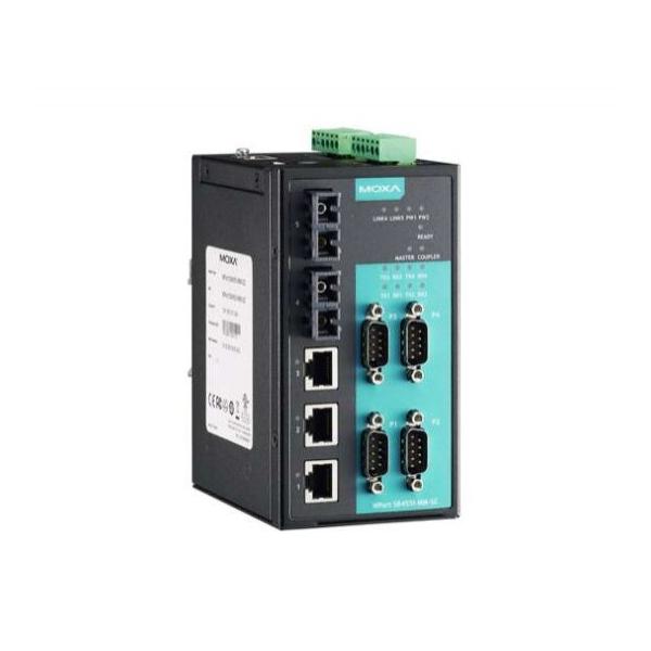 Ethernet сервер последовательных интерфейсов MOXA NPort S8455I-MM-SC