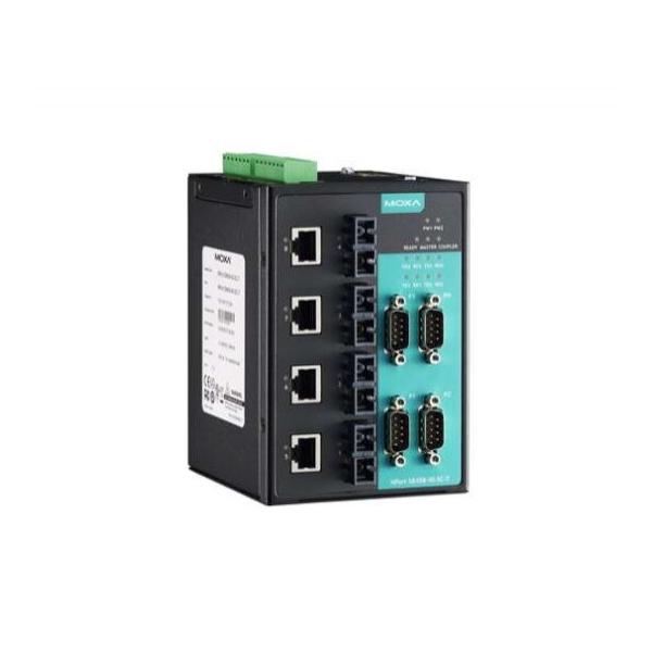 Ethernet сервер последовательных интерфейсов MOXA NPort S8458-4S-SC-T