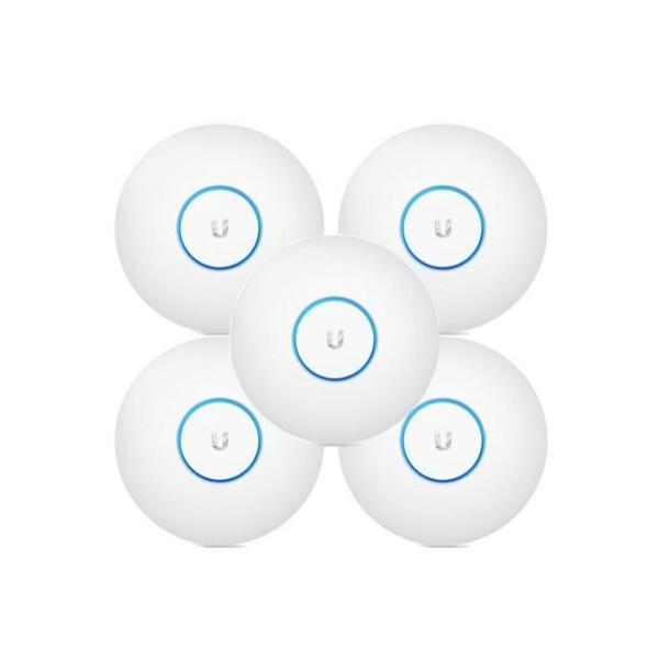 Комплект точек доступа UBIQUITI UniFi AC Pro AP 2.4/5 ГГц, 1300Mb/s, (5шт.) UAP-AC-PRO-5