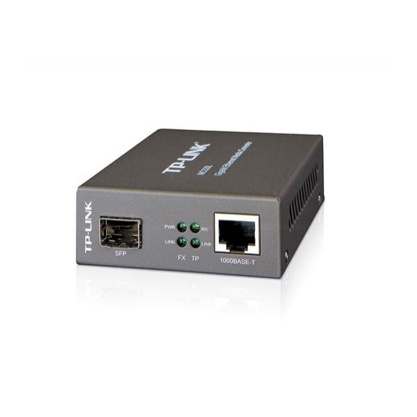 Медиаконвертер TP-Link 1000Base-T-1000Base-FX RJ-45-SFP, MC220L