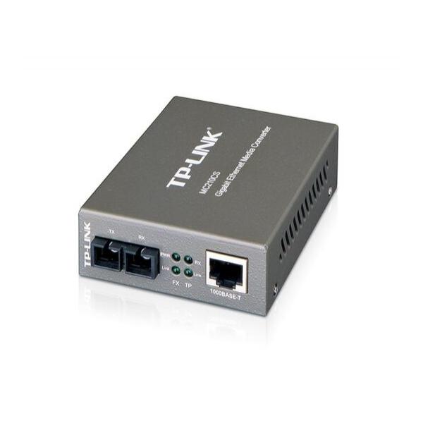 Медиаконвертер TP-Link 1000Base-T-1000Base-SX RJ-45-SC, MC210CS