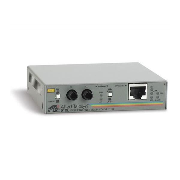 Медиаконвертер Allied Telesis 100Base-TX-100Base-FX RJ-45-ST, AT-MC101XL-YY