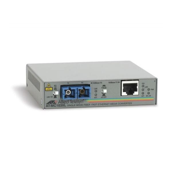 Медиаконвертер Allied Telesis 100Base-TX-100Base-FX RJ-45-SC, AT-MC103XL-YY