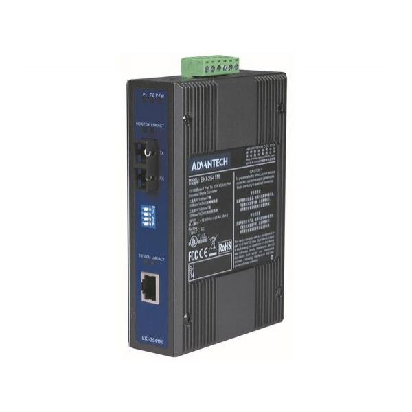 Медиаконвертер Advantech 100Base-TX- RJ-45-SC, EKI-2541M-AE