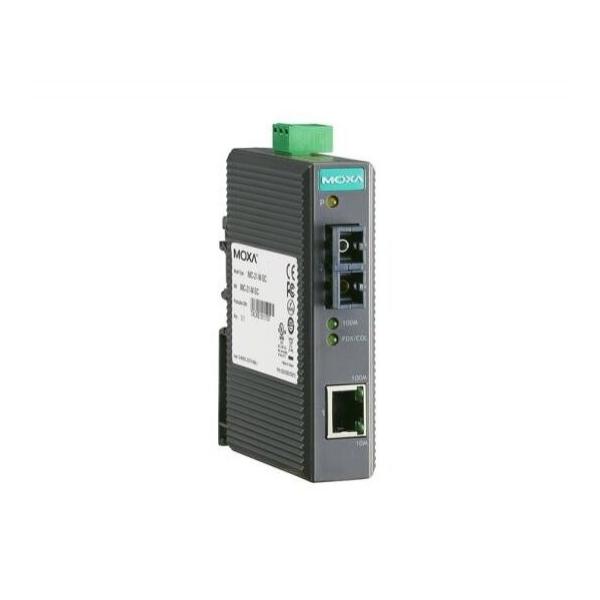 Медиаконвертер MOXA IMC-21-S-SC 10/100 Base TX в оптический стандарт 100 Base FX