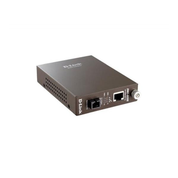 D-Link DMC-920R Медиаконвертер (ТХ: 1310 нм; RX: 1550 нм ) 100BASE-TX по витой паре на 100BASE-FX (разъем SC) по одноволоконному одномодовому оптическому кабелю до 20 км