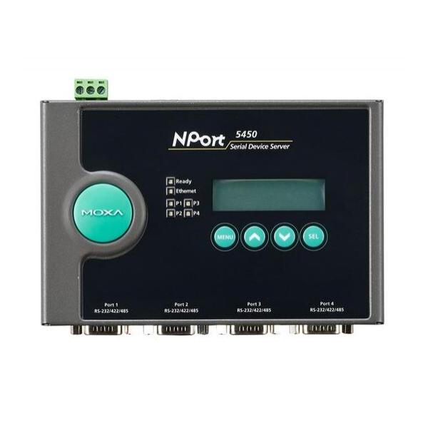 Ethernet сервер последовательных интерфейсов MOXA NPort 5450-T