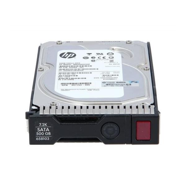 Жесткий диск для сервера Hewlett Packard Enterprise 500 ГБ SATA 3.5" 7200об/мин, 6Gb/s, 658071-B21#HK