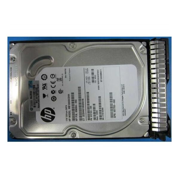 Жесткий диск для сервера Hewlett Packard Enterprise 1 ТБ SATA 3.5" 7200об/мин, 6Gb/s, 657739-001