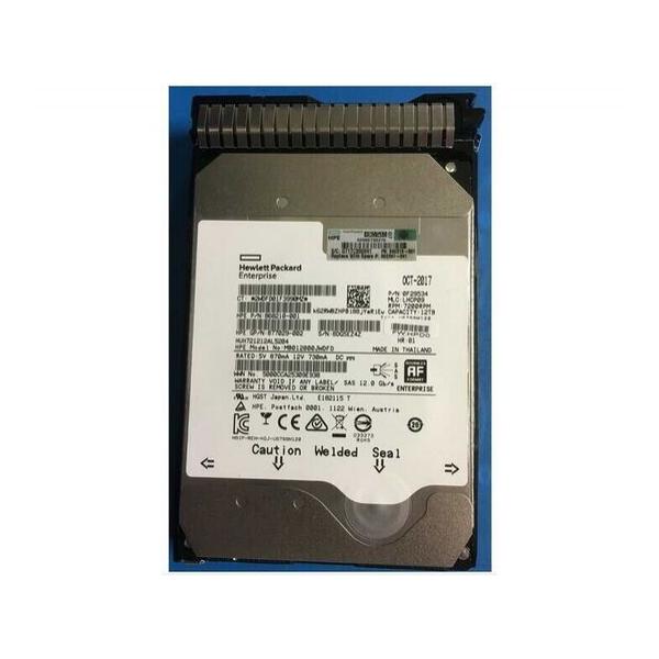 Жесткий диск для сервера Hewlett Packard Enterprise 12 ТБ SAS 3.5" 7200об/мин, 12Gb/s, 882397-001