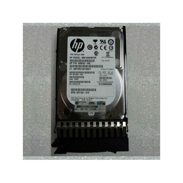 Жесткий диск для сервера Hewlett Packard Enterprise 1 ТБ SAS 2.5" 7200об/мин, 6Gb/s, 606020-001