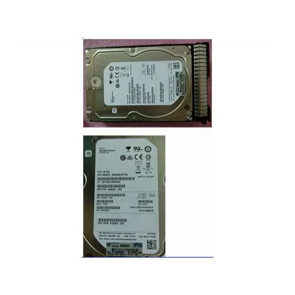 Жесткий диск для сервера Hewlett Packard Enterprise 2 ТБ SAS 3.5" 7200об/мин, 12Gb/s, 872744-001