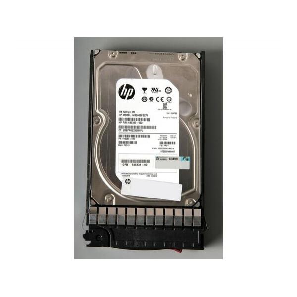 Жесткий диск для сервера Hewlett Packard Enterprise 2 ТБ SAS 3.5" 7200об/мин, 6Gb/s, 9YZ268-035