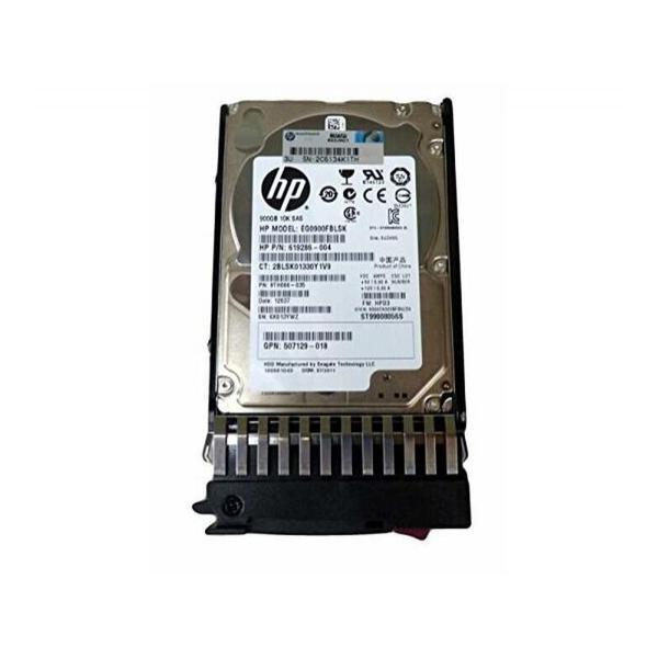 Жесткий диск для сервера Hewlett Packard Enterprise 900 ГБ SAS 2.5" 10000об/мин, 6Gb/s, 619286-004