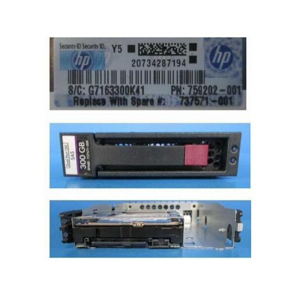 Жесткий диск для сервера Hewlett Packard Enterprise 300 ГБ SAS 3.5" 15000об/мин, 12Gb/s, 737571-001