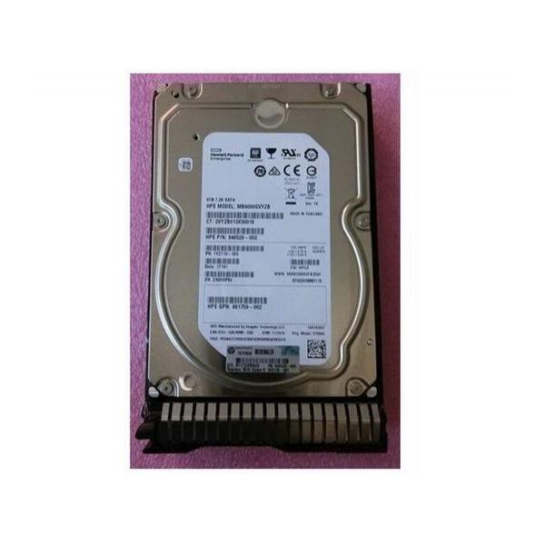 Жесткий диск для сервера Hewlett Packard Enterprise 6 ТБ SATA 3.5" 7200об/мин, 6Gb/s, 861759-002