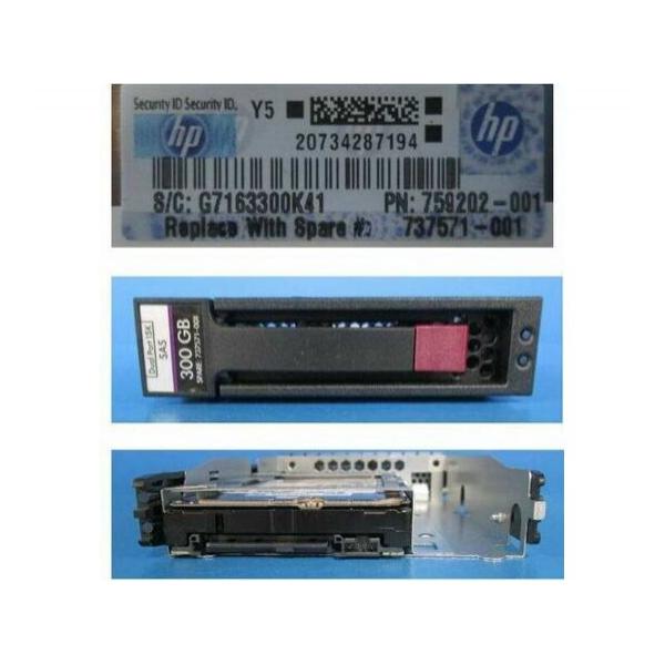 Жесткий диск для сервера Hewlett Packard Enterprise 300 ГБ SAS 3.5" 15000об/мин, 12Gb/s, 867254-001