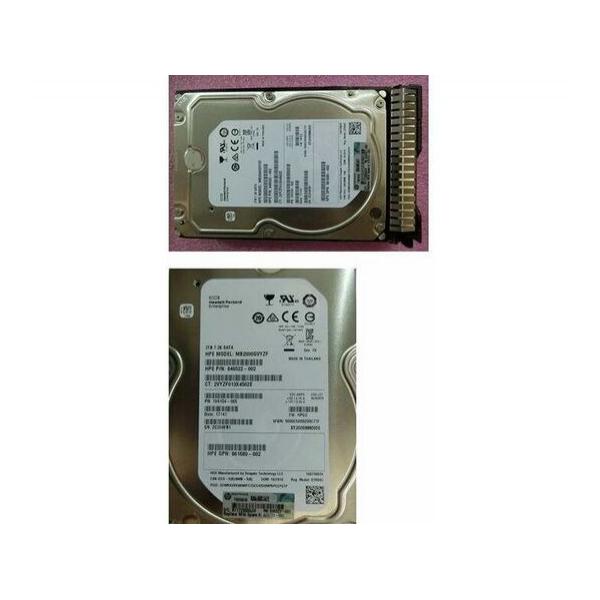 Жесткий диск для сервера Hewlett Packard Enterprise 2 ТБ SATA 3.5" 7200об/мин, 6Gb/s, 872771-001