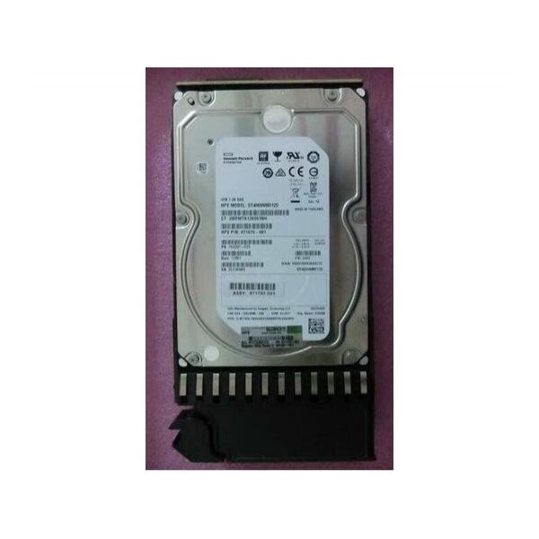 Жесткий диск для сервера Hewlett Packard Enterprise 4 ТБ SAS 3.5" 7200об/мин, 12Gb/s, 801557-001