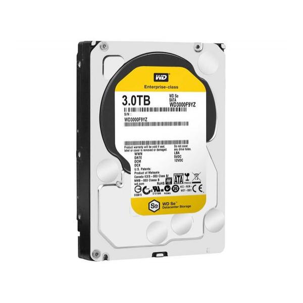 Жесткий диск для сервера WD 3ТБ SATA 3.5" 7200 об/мин, 6 Gb/s, WD3000F9YZ