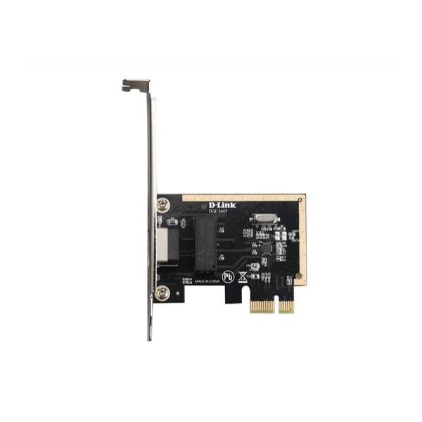 Сетевой PCI Express адаптер D-Link DGE-560T/D2A с 1 портом 10/100/1000Base-T