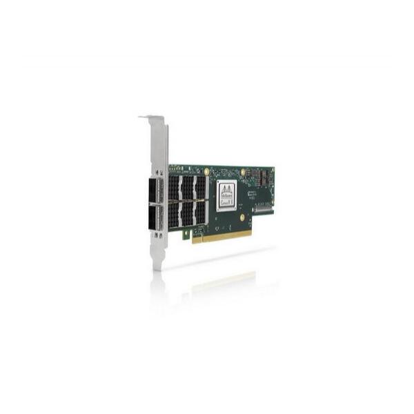 Сетевой адаптер NVIDIA Mellanox MCX653106A-ECAT-SP, InfiniBand, 100 Гбит/с, QSFP56, двухпортовый