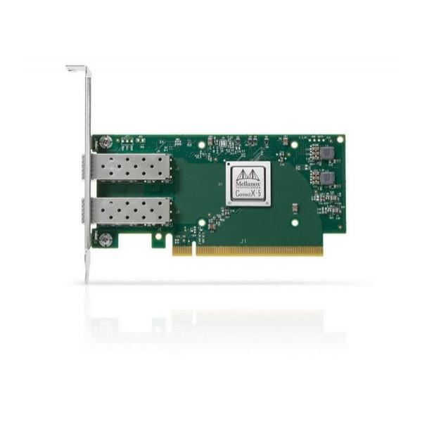 Сетевой адаптер NVIDIA Mellanox MCX512F-ACAT, Ethernet, 25 Гбит/с, SFP28, двухпортовый