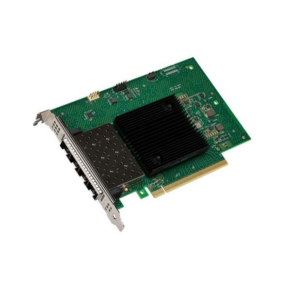 Сетевая карта INTEL E810XXVDA4 Quad-port PCIe 4.0 X16 25 Gbe SFP28 X 2 EtherNetwork Adapter