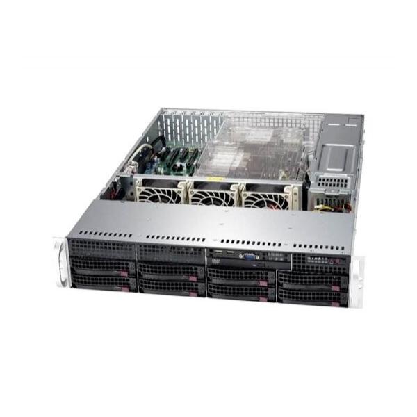 Серверный корпус SuperMicro CSE-825TQC-R802LPB 2x800W