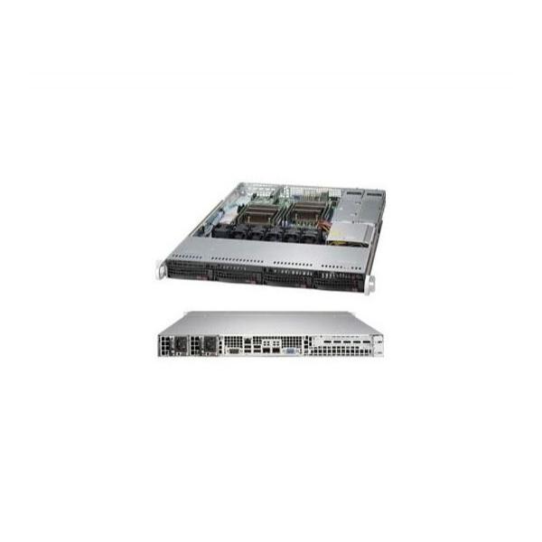 Supermicro CSE-815TQC-R706CB серверный корпус 1U установка в стойку