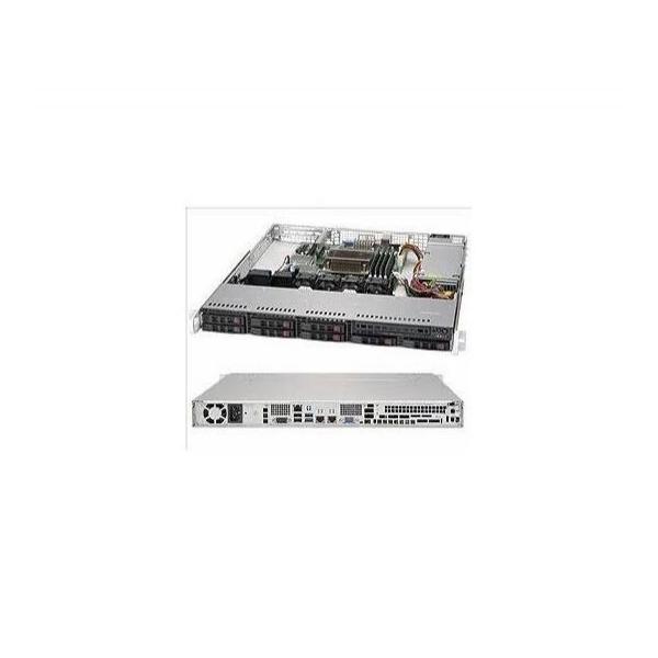 Supermicro CSE-113MFAC2-341CB серверный корпус 1U установка в стойку