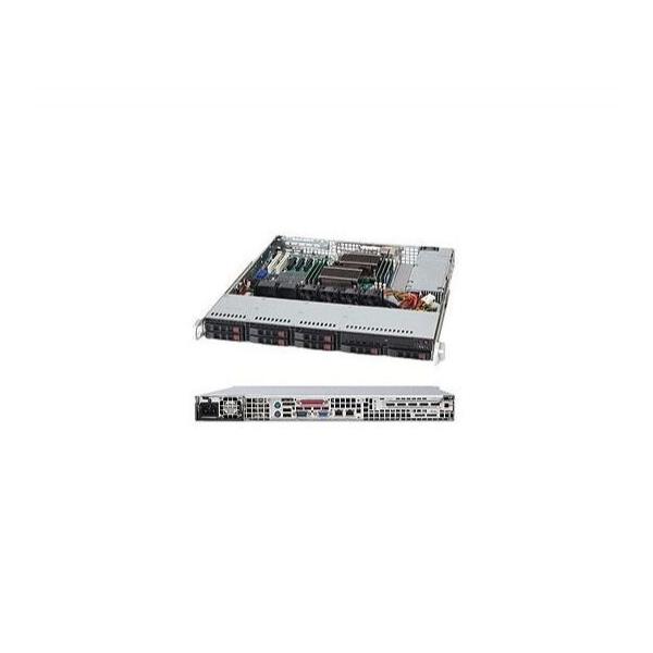 Supermicro CSE-113MTQ-600CB серверный корпус 1U установка в стойку