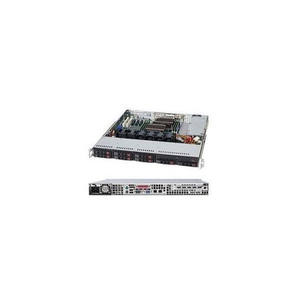 Supermicro CSE-113TQ-563CB серверный корпус 1U установка в стойку