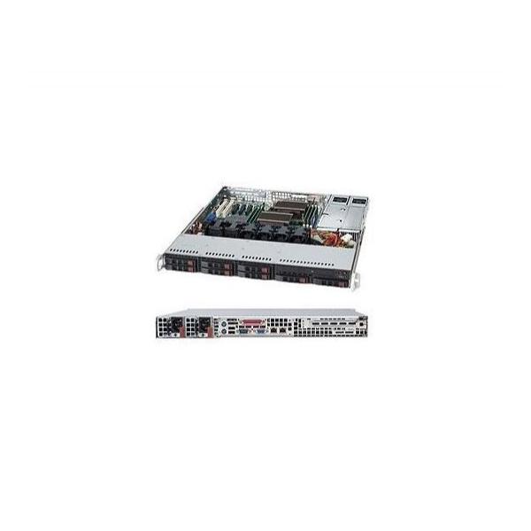 Supermicro CSE-113TQ-R700CB серверный корпус 1U установка в стойку