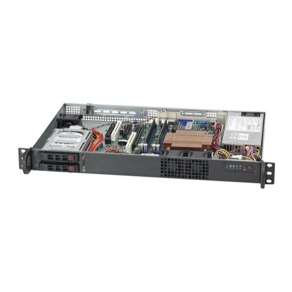 Supermicro CSE-510T-200B серверный корпус 1U установка в стойку