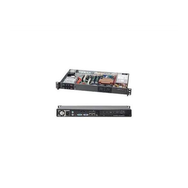 Supermicro CSE-510T-203B серверный корпус 1U установка в стойку