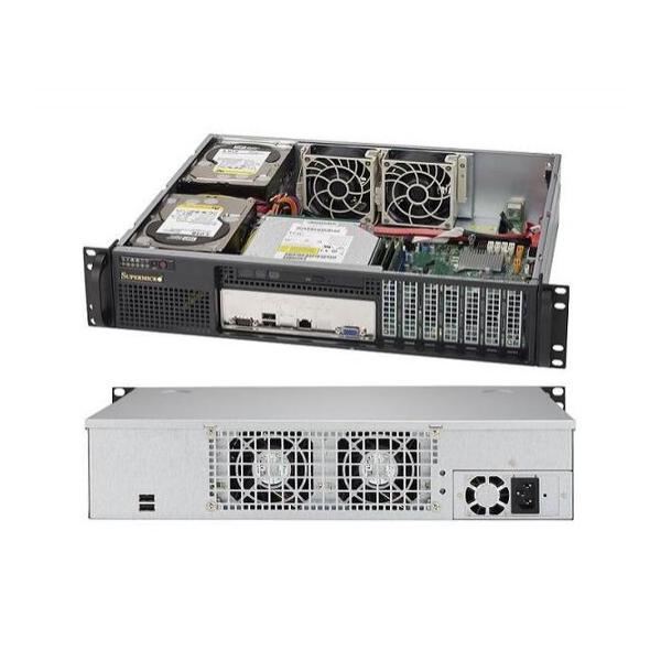 Supermicro CSE-523L-505B серверный корпус 2U установка в стойку