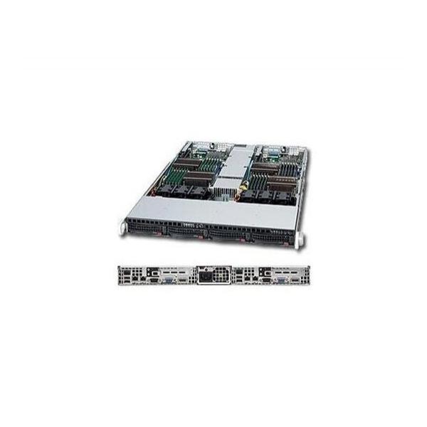 Supermicro CSE-808BT-1K28B 1U установка в стойку